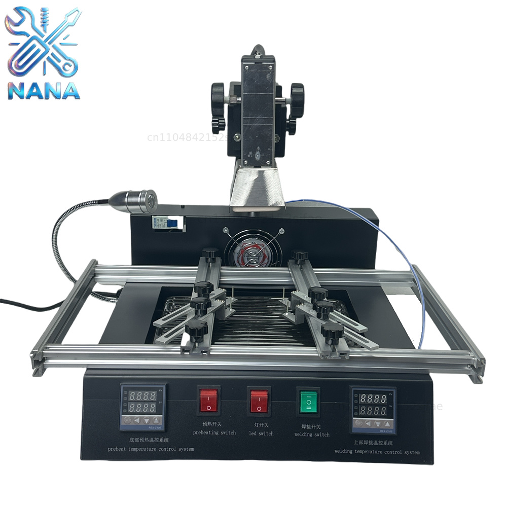 Infrared Bga Rework Station - 熱風 BGA リワークステーション赤外線タイプ 220V 2 温度ゾーン