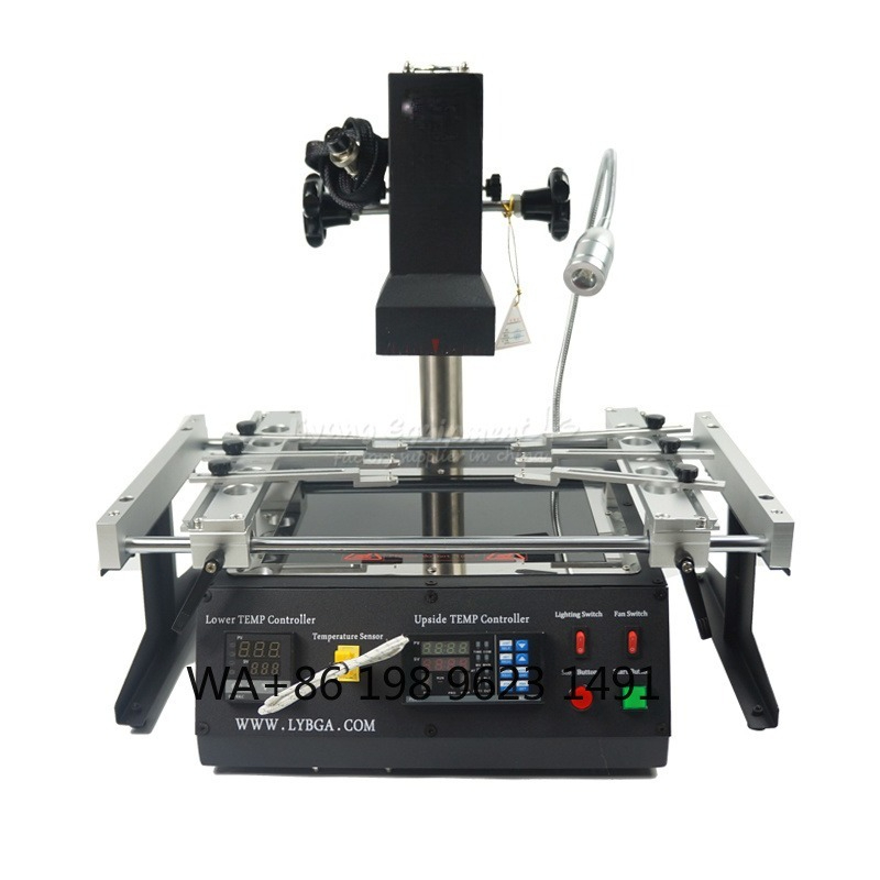 Infrared Bga Rework Station - 2ゾーン赤外線BGAリワークステーション ソフトウェア制御 PCB SMDチップ GPU プロフェッショナルメンテナンス溶接機器