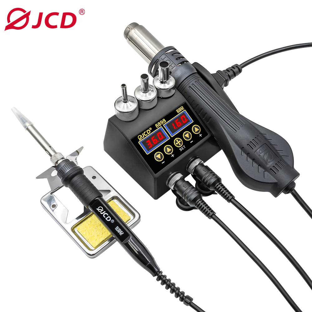 JCD 2 in 1 750 ワットはんだステーション LC - 2 In 1 Soldering Rework Station 750W のレビューと価格