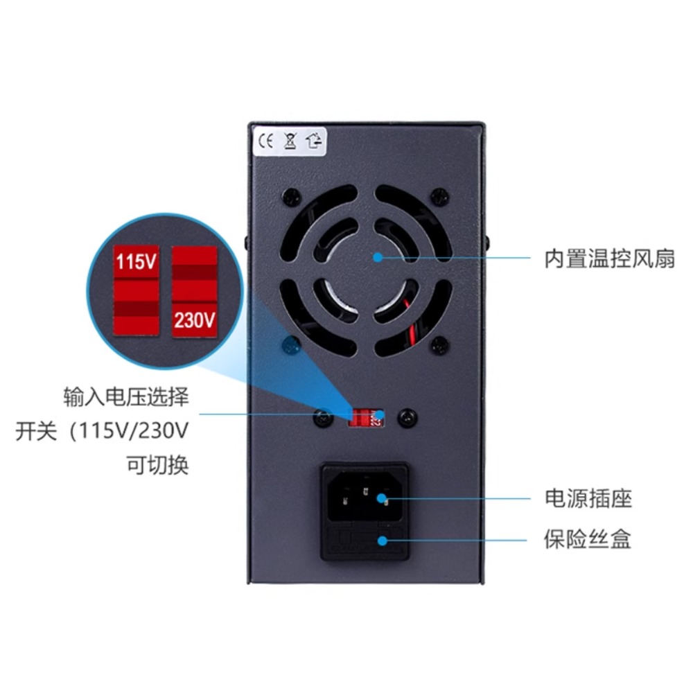 Wanptek ソリッドテスト KPS3010D/KPS30 - High Precision Dc Power Supply 30V 10A のレビューと価格